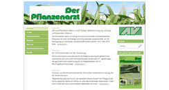 Desktop Screenshot of der-pflanzenarzt.at
