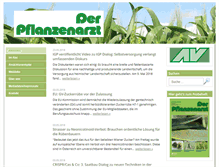 Tablet Screenshot of der-pflanzenarzt.at
